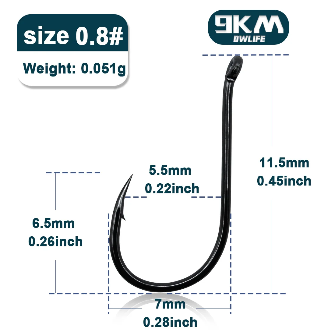 Size-0.8 Gap-5.5mm