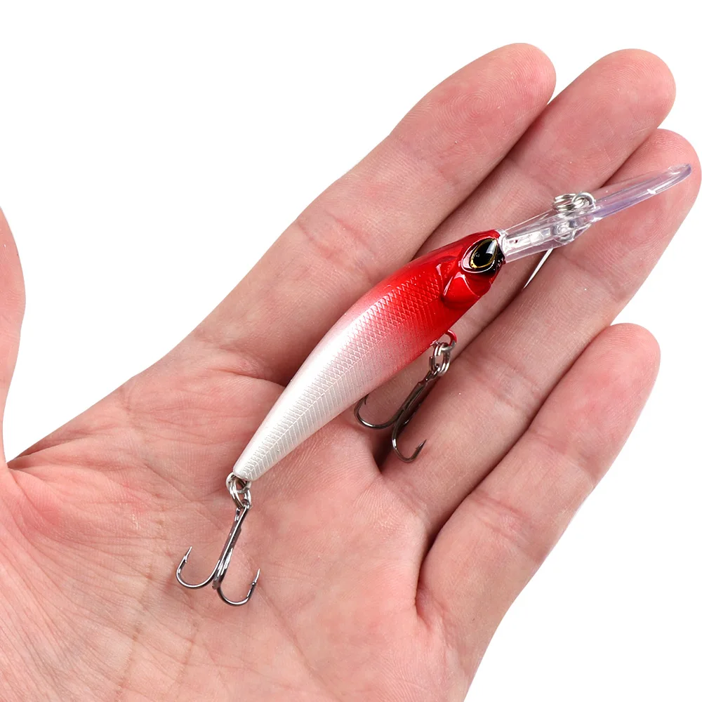 Señuelo de pesca de tiro largo, 9cm, 6g, cebo duro - imagen 4