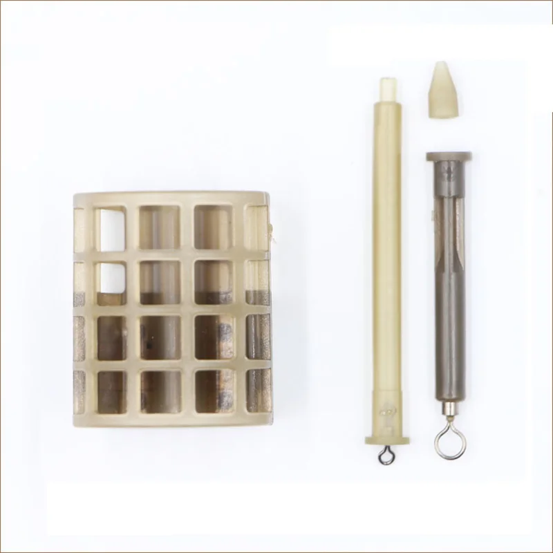 OUZEY-jaula para cebo de pesca, conector de 20g/30g, alimentador, soporte para cebo, lanzador, aparejos, jaula de pesca, cesta para aparejo de pesca de carpa - imagen 3