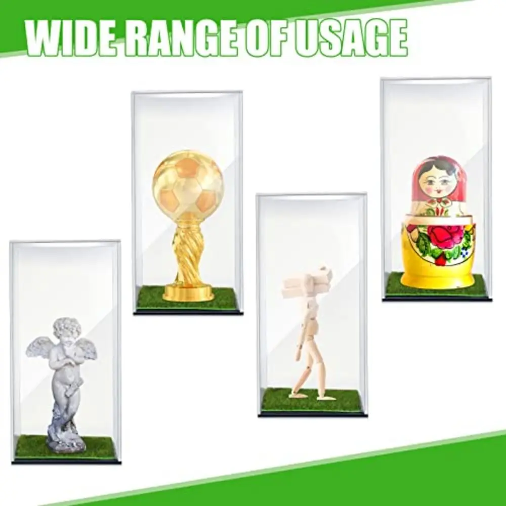 Cajas de almacenamiento de béisbol acrílicas, soporte de exhibición de béisbol con protección UV a prueba de polvo, estuche protector de béisbol de cubo cuadrado impermeable - imagen 2