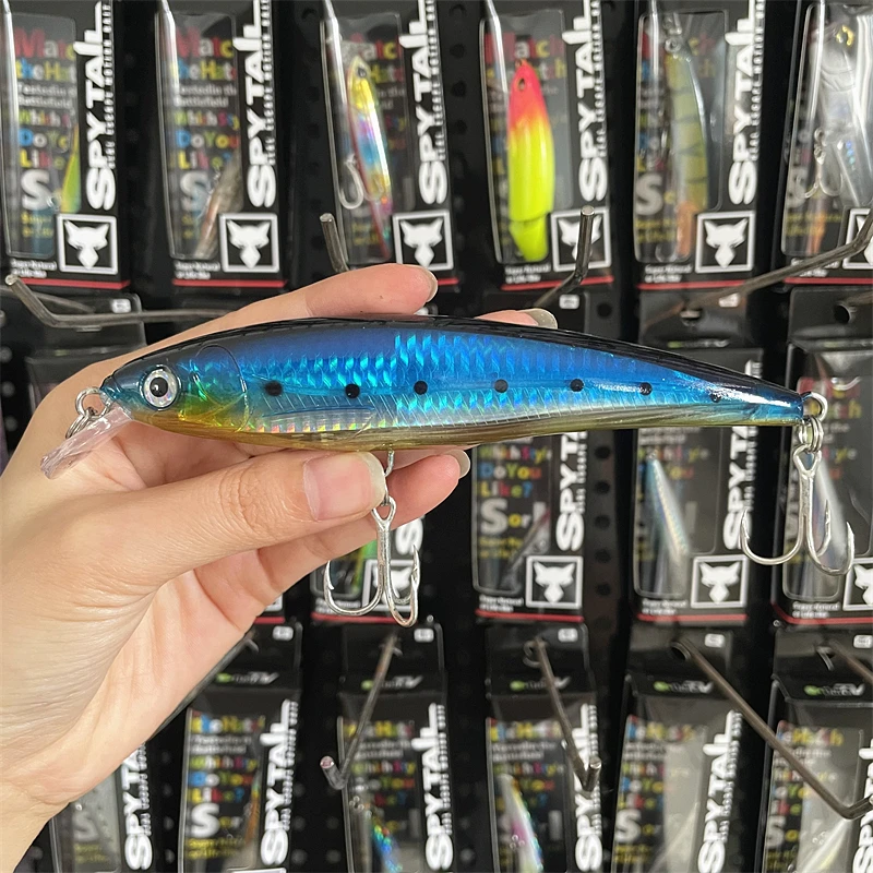 8131 15cm41.5g1PCS LURETV pesca de arrastre de ranger de aguas profundas Mino placa de lengua grande cebo falso de tiro largo cebo de pesca de mar - imagen 5