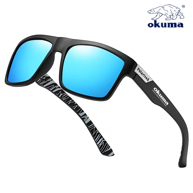1 Uds. Gafas de sol polarizadas Okuma UV400 adecuadas para pescar, ciclismo, caza y conducir, gafas de sol retro tanto para hombres como para mujeres - imagen 4