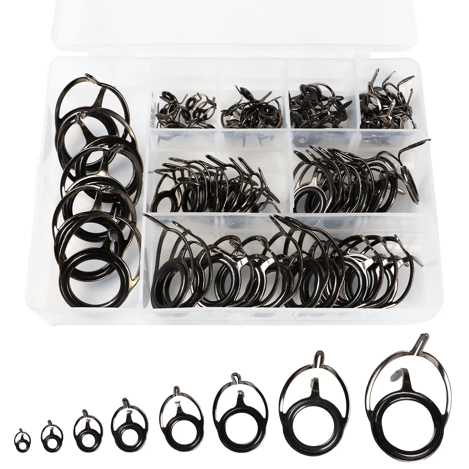 Guías de reparación caña FREE FISHER – anillos cerámica y acero