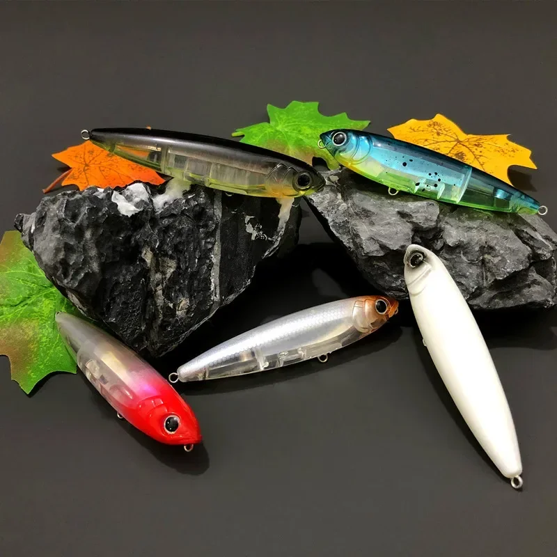 GREENSPIDER 102mm 17,5g Topwater lápiz superficie señuelo de pesca caminar el perro Artificial agua salada cebo duro lubina andador de plástico - imagen 5