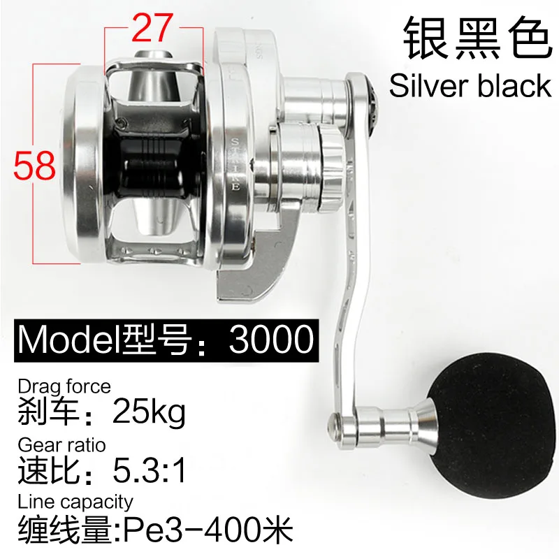 3000 Silver black B
