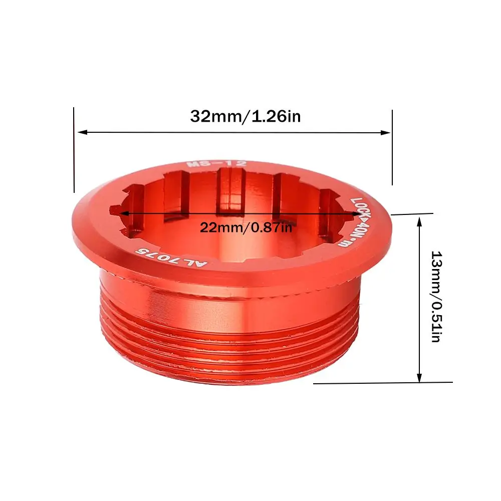 Herramienta Cassette Shimano 12V – Aluminio para series M7100 M8100 - imagen 4