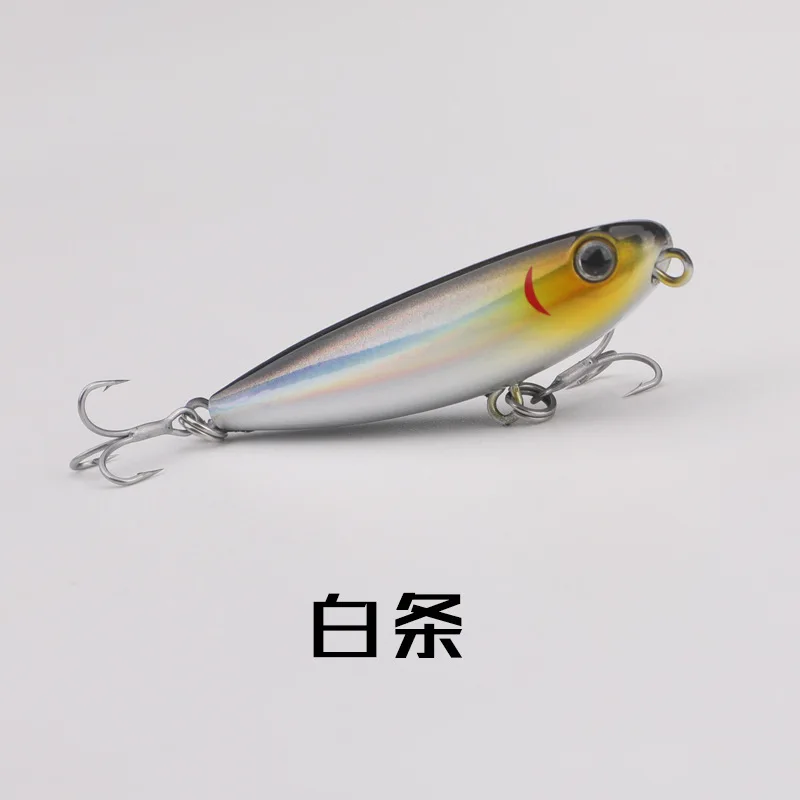 SWOLFY 45F Z perro Topwater Walker señuelo de pesca 45mm 2,8g lápiz Artificial palo flotante cebo duro para lubina Pike Plug - imagen 4