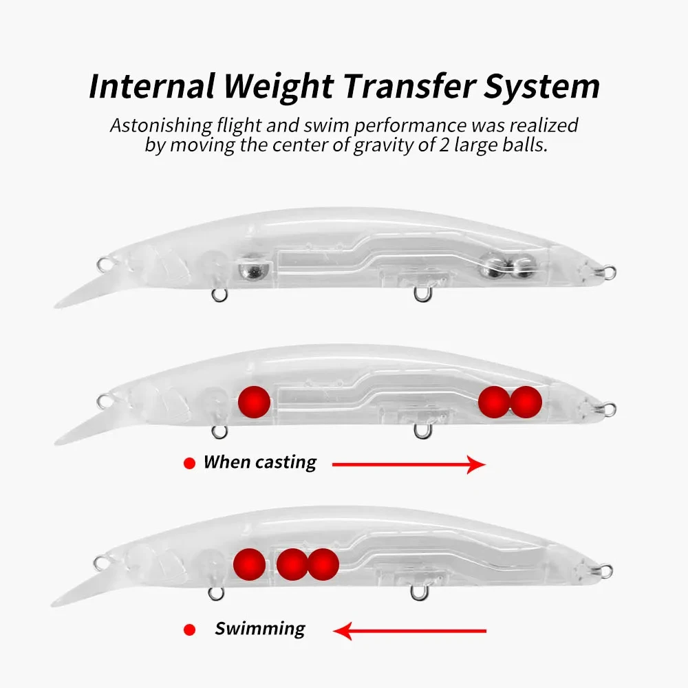 TSUYOKI Jerkbait 130mm 23g Wobbler flotante pececillo de fundición larga para perca de mar carpa Lucio Ima Gyodo 130 MD señuelo flotante - imagen 4