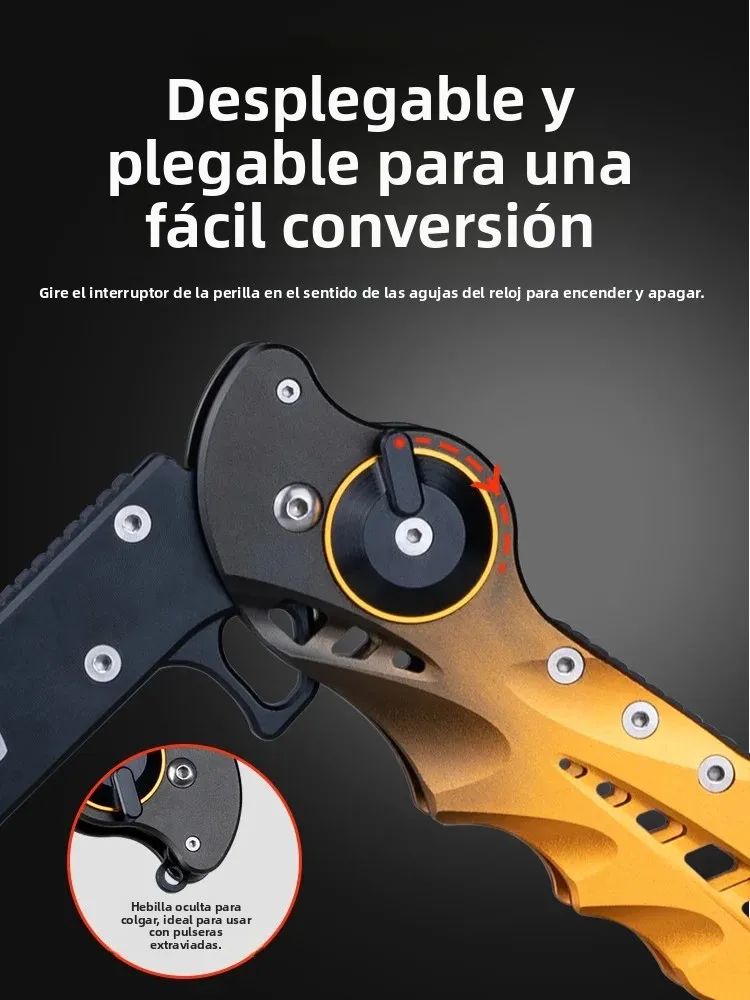 Pinza de labio de pescado plegable de aleación de aluminio para niños, alicates de pesca portátiles, gancho de agarre manual, herramienta de accesorios de pesca - imagen 5
