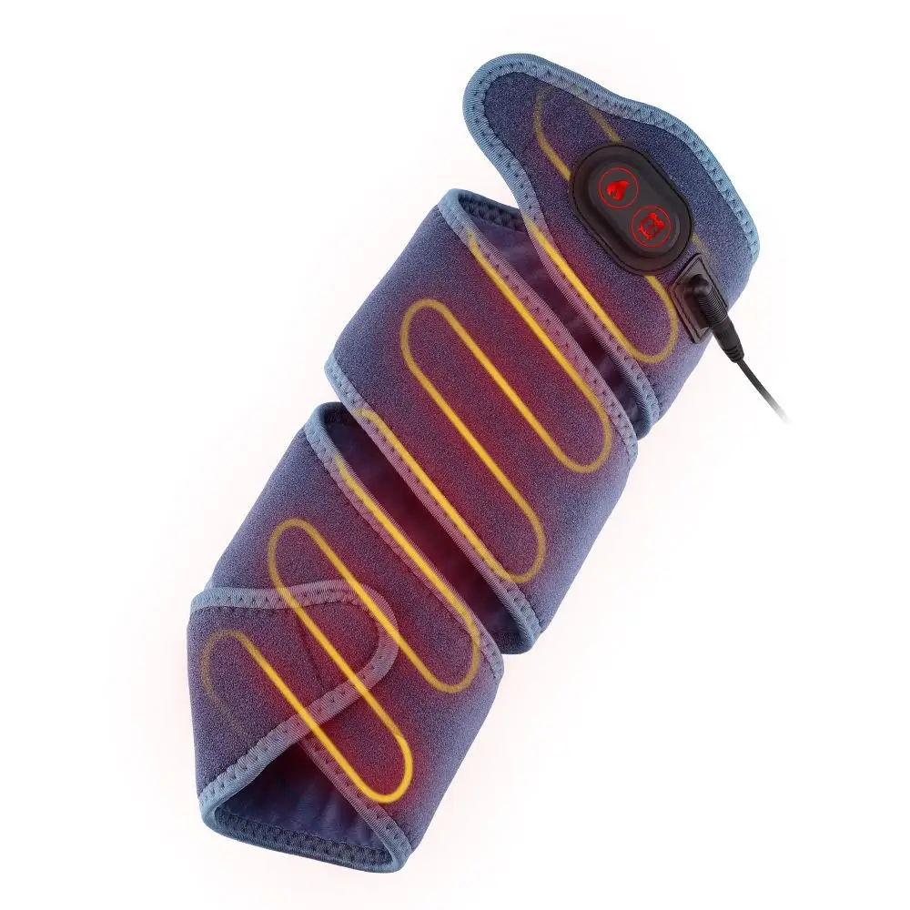 Almohadilla calefactora portátil de 3 configuraciones de tiempo, 4 niveles de calefacción, almohadilla calefactora eléctrica, área calefactora grande, uso multifuncional - imagen 4