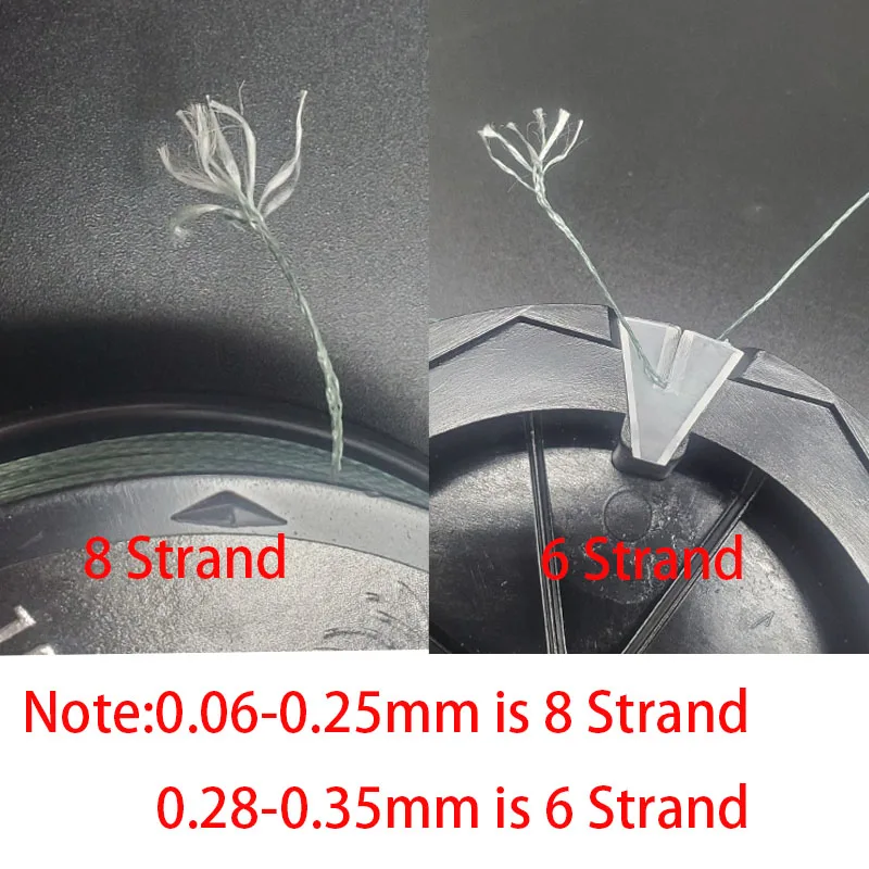 TAKEDO-sedal de pesca de carpa de PE, multifilamento superfuerte, líneas Mainlines 22-98lb, 0,1-0,35mm, 6, 8 hebras trenzadas - imagen 3