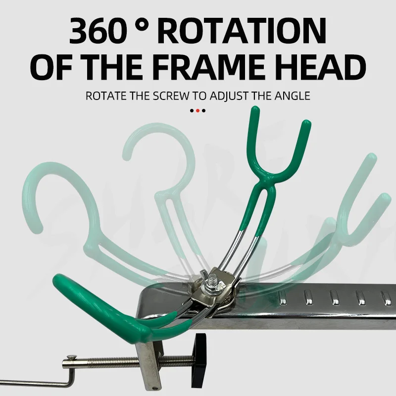 Soporte de pesca con puente con Clip, balsa ajustable multifuncional, soporte para caña de pescar con barandilla - imagen 4