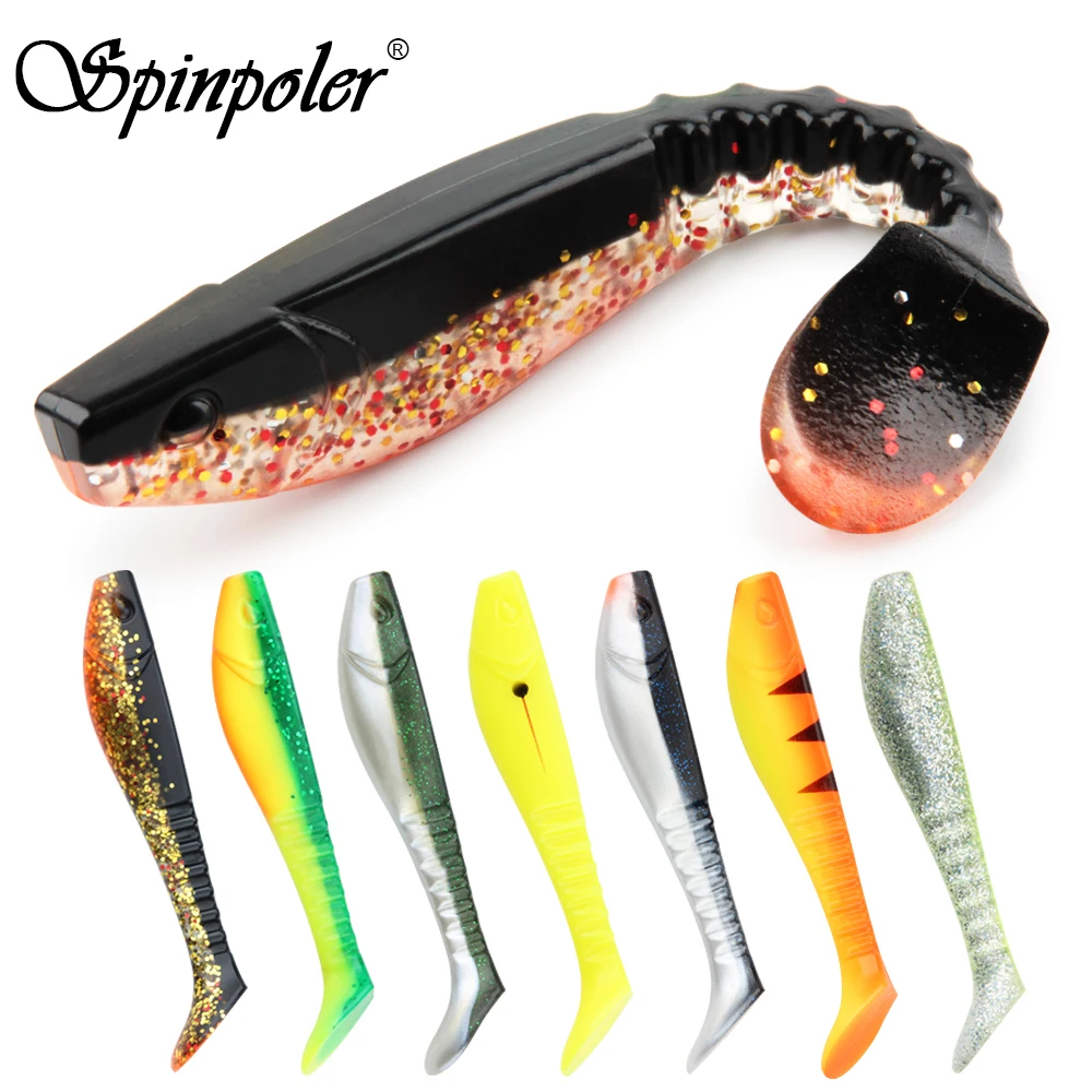 Spinpoler señuelo artificial 5" para lubina y lucio