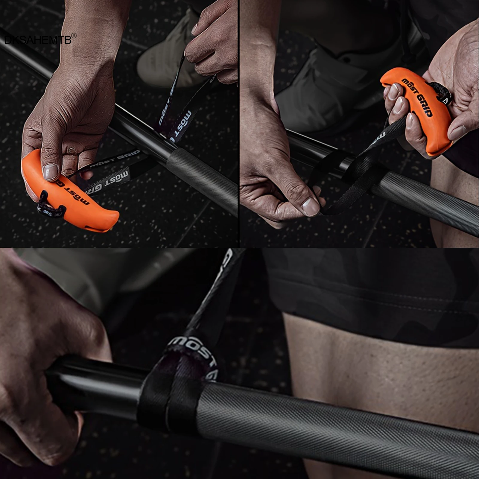 Tiradores de dominadas, empuñaduras de entrenamiento muscular para Fitness, manijas de agarre de dominadas, agarre curvo Universal en forma de cuerno, accesorios deportivos - imagen 5