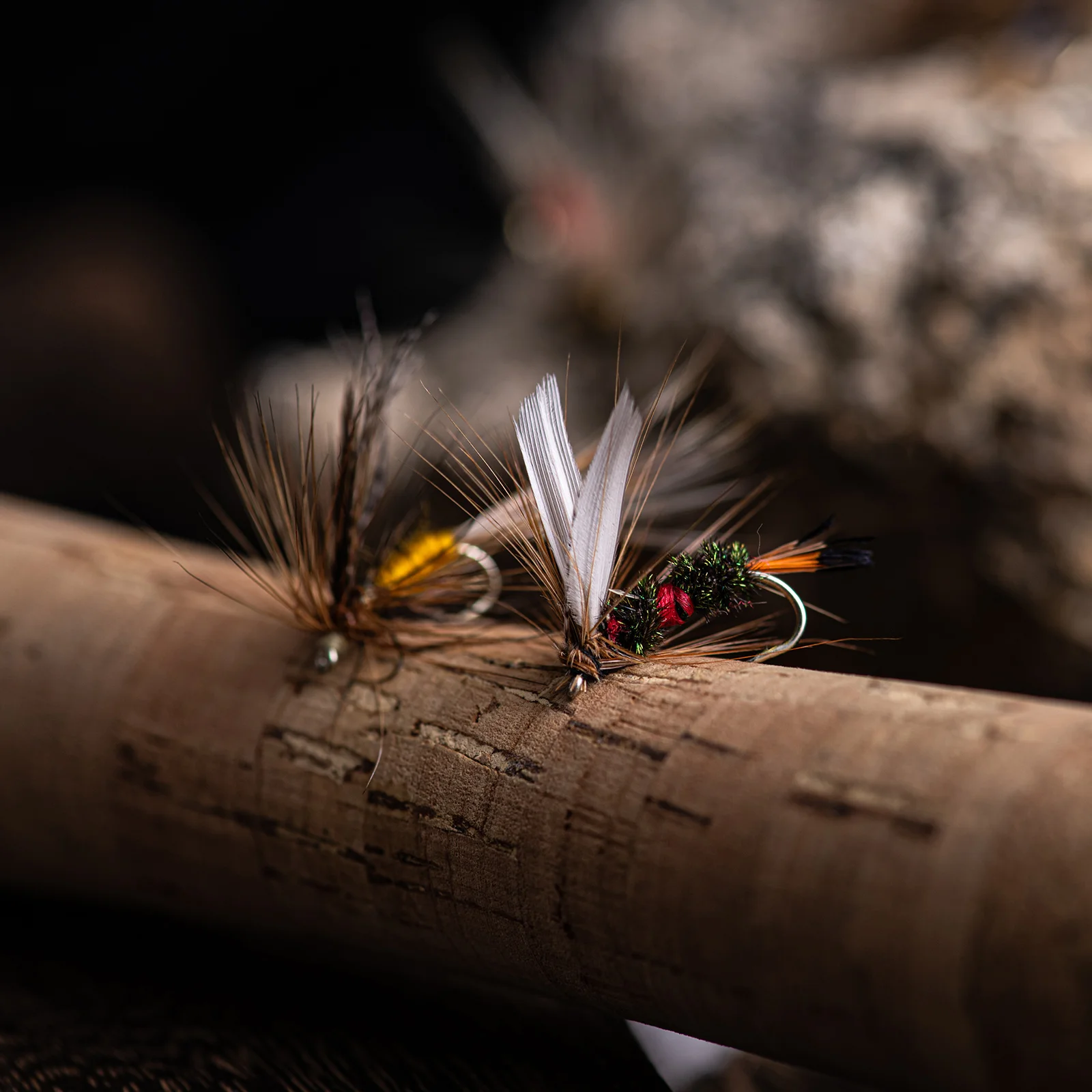 Goture-Kit de moscas de pesca con mosca, 100 piezas, trucha, salmón, moscas secas, moscas húmedas, serpentinas, señuelos de pesca con mosca de ninfas - imagen 4