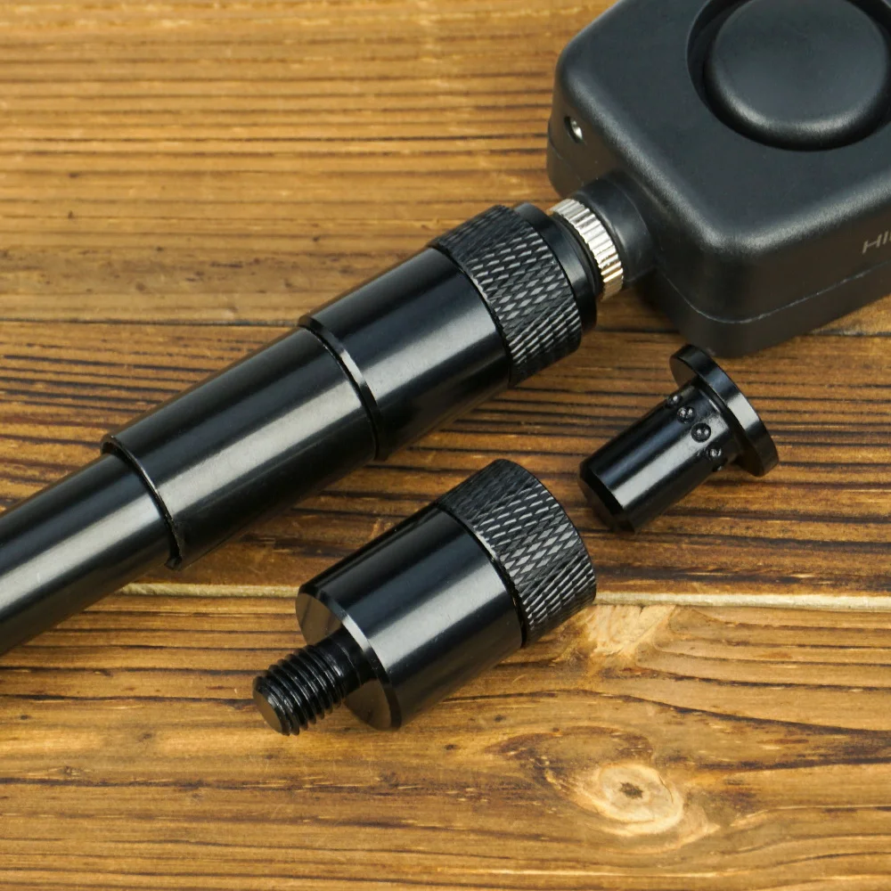 Hirisi 2 uds conector de cambio rápido para pesca de carpa adaptador de bloqueo giratorio de aluminio accesorios de pesca de caña segura y duradera - imagen 5