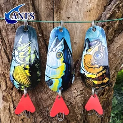 ANFS Cucharas para trucha y lubina – Señuelo con cucharilla