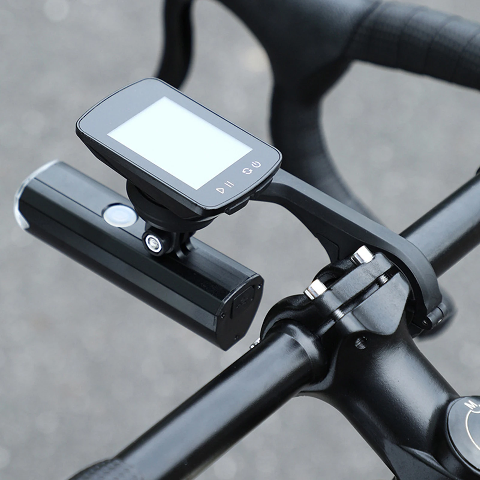 Soporte para ordenador de bicicleta, luces para cámara de montar, extensor de manillar para bicicletas de montaña y de carretera - imagen 5