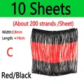 Red Black 10sheet