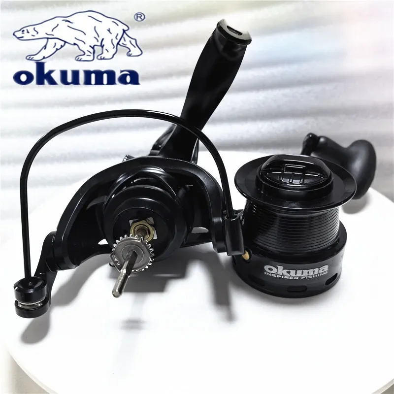 Carrete de pesca okuma, pesca de doble descarga, dragón máximo de 18KG con ruedas de pesca con freno delantero y trasero para todas las áreas acuáticas 4000-6000 - imagen 3
