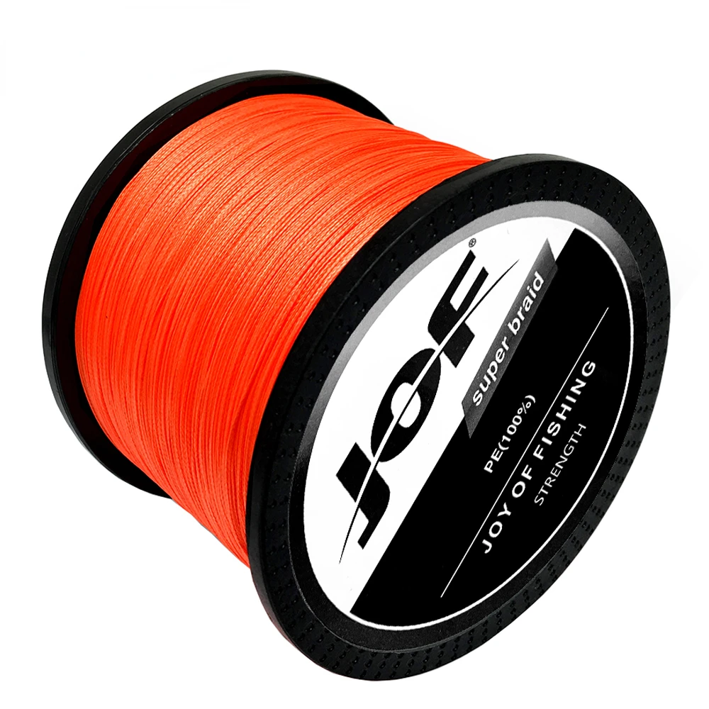 Línea de pesca trenzada JOF 1000M 500M 300M multifilamento corte de agua de alta tensión 10-120 Kg antimordida adecuada para lubina y trucha - imagen 4