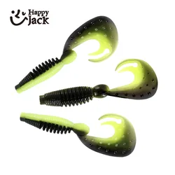 Señuelos rizados HappyJack para lubina – 5,5 cm artificiales