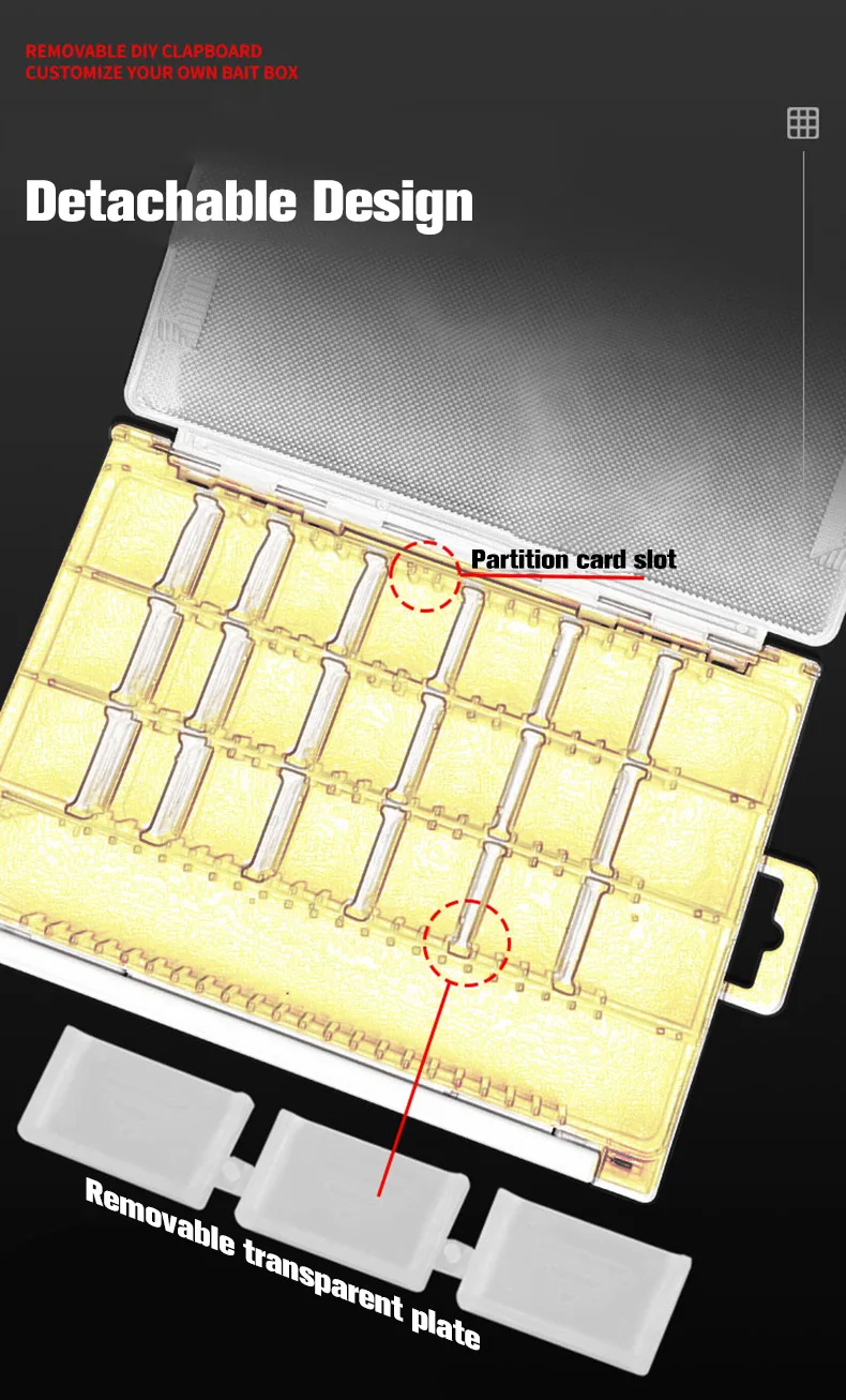 Diseño desmontable y personalizable para una organización eficiente