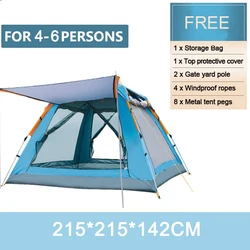 Tienda automática Goture para pesca – Impermeable y doble capa