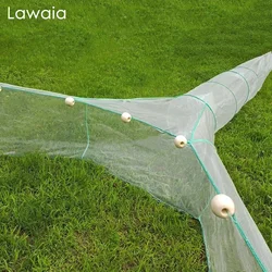 Red de pesca Lawaia con flotadores para camarón blanco