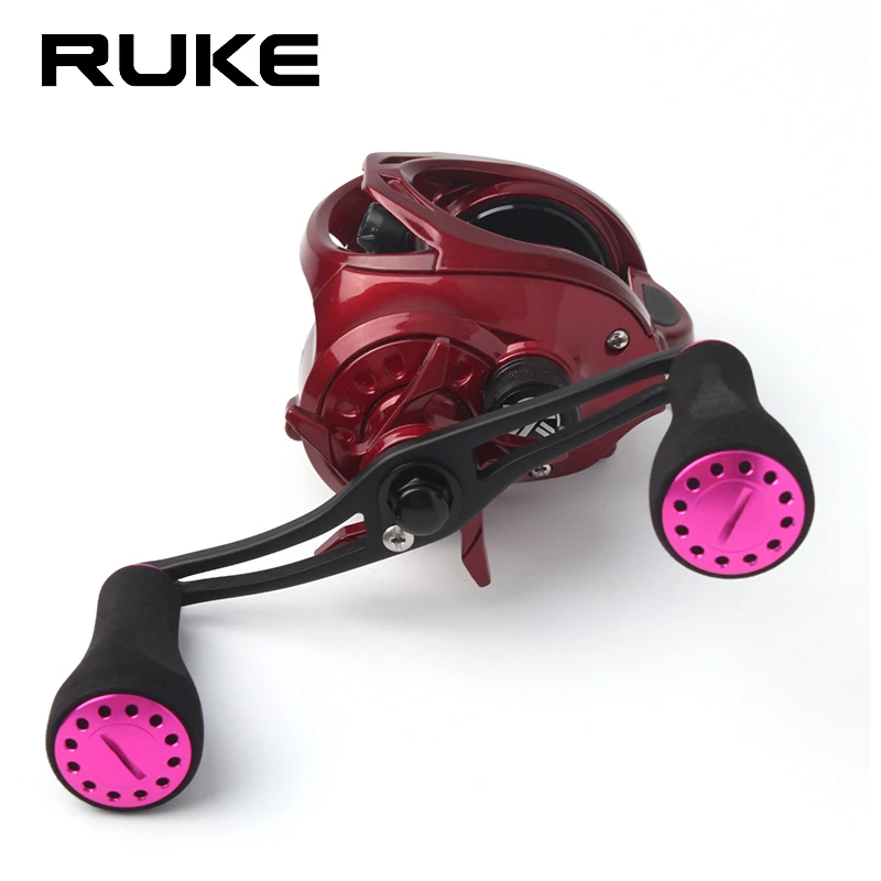 Ruke mango carrete aluminio – compatible Daiwa Shimano Abu Garcia - imagen 5