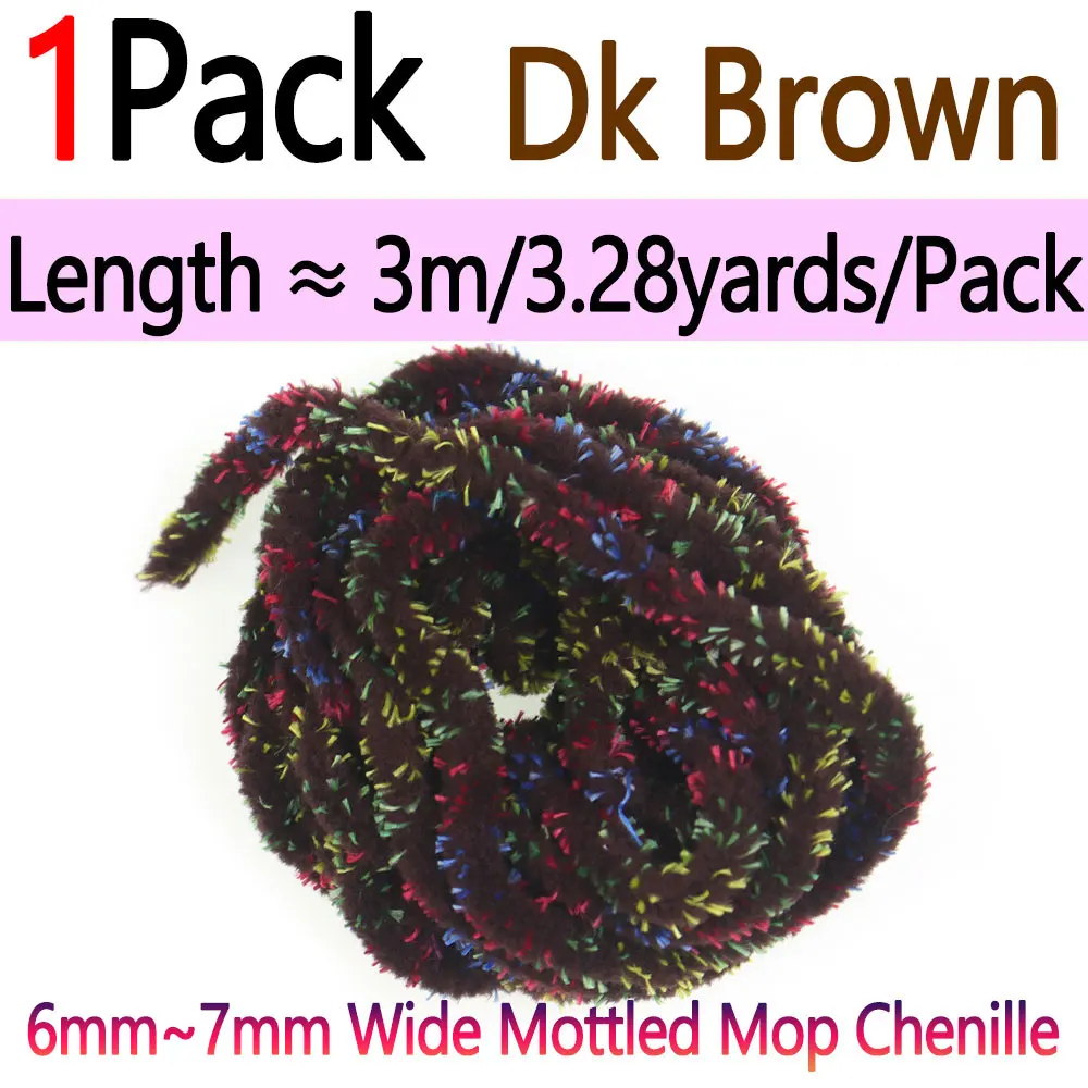 1Pack Dk Brown