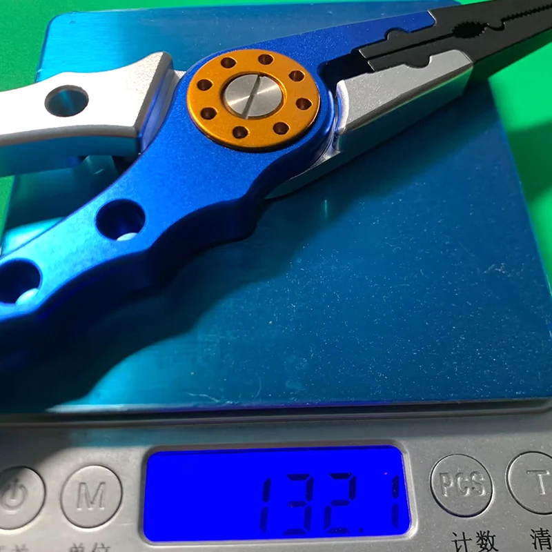 Alicates de pesca de 20cm, línea de nudo multifuncional de acero inoxidable, aleación de aluminio, herramienta para quitar ganchos, alicates de línea de corte, herramientas de pesca - imagen 2