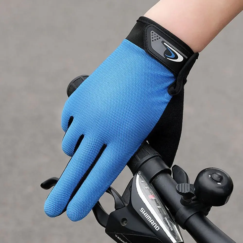 Guantes de pesca con dedos completos para hombre y mujer, manoplas largas de pesca para hombre y mujer, transpirables, en 5 colores, para verano, 2024 - imagen 2