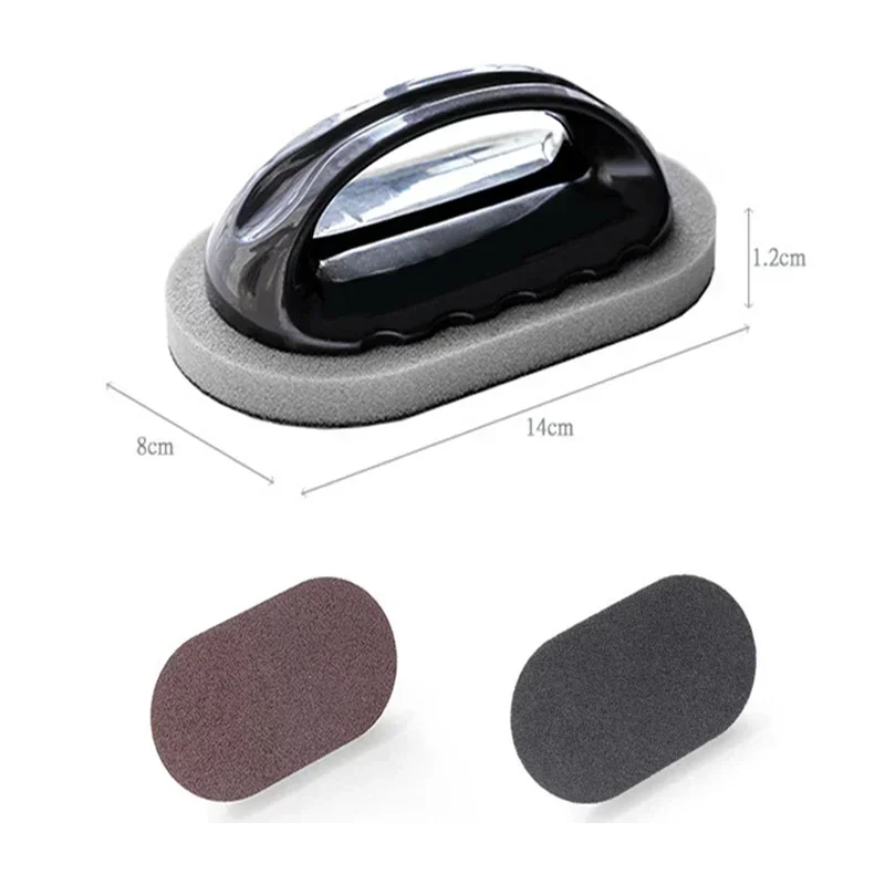 Cepillo de esponja de cocina mágico, cepillo de limpieza de esponja de melamina, cuchillo de descalcificación, limpiador de ollas, cepillo de descontaminación fuerte - imagen 2