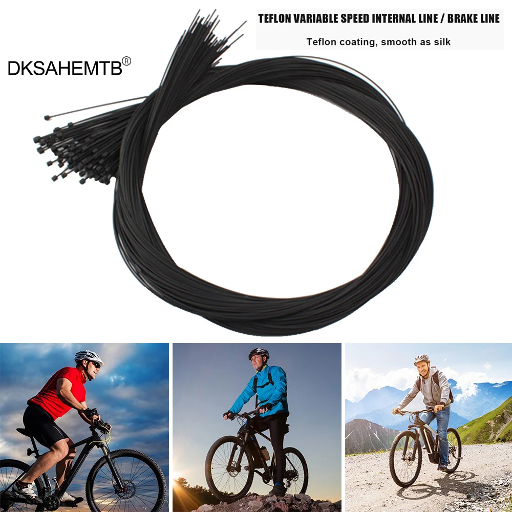 Línea de frenos de bicicleta de montaña, Cable de freno Universal, duradero, 1,55 m/2,1 m/1,7 m - imagen 2