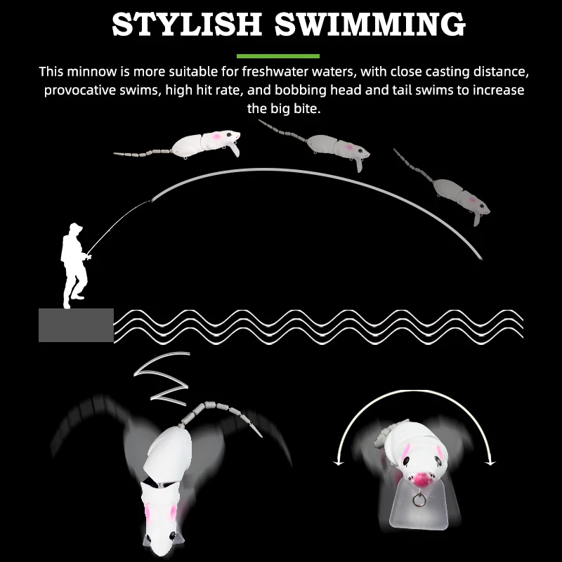 MAGIC WORKS-señuelo de pesca flotante, cebo duro para agua dulce, carpa, lubina negra Artificial, aparejos de pesca, 85mm, 15,5g, 1 piezas - imagen 3