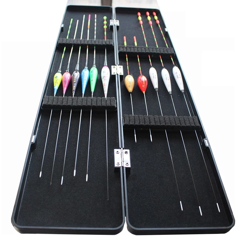 Flotadores de pesca CR425 de 11 unids/lote, Sensor de gravedad luminoso eléctrico de alto brillo, accesorios de flotabilidad de carpa, Incluye caja - imagen 5