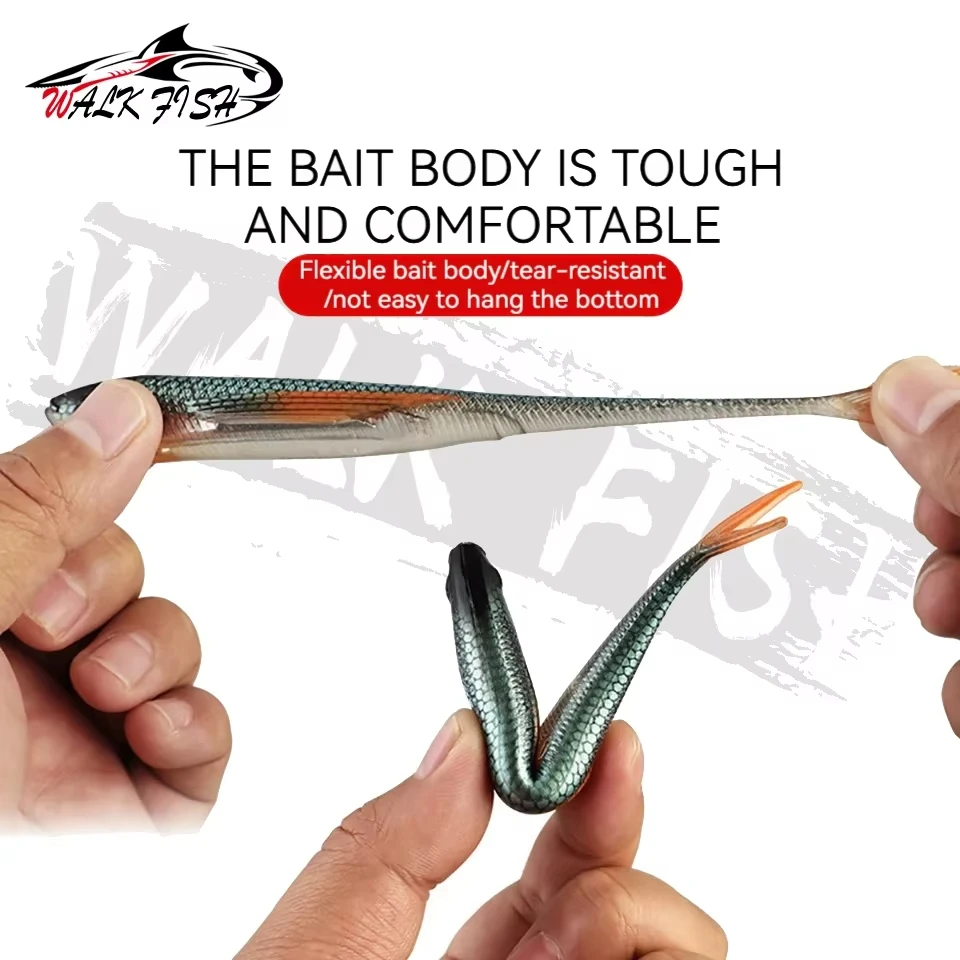 Swimbait WALK FISH 12cm 9g – Cebo suave para pesca en agua salada - imagen 2