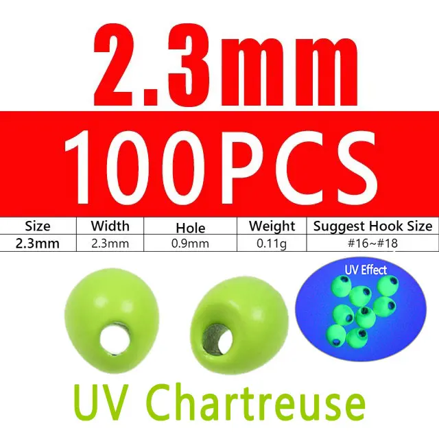 100PCS 2.3mm Char