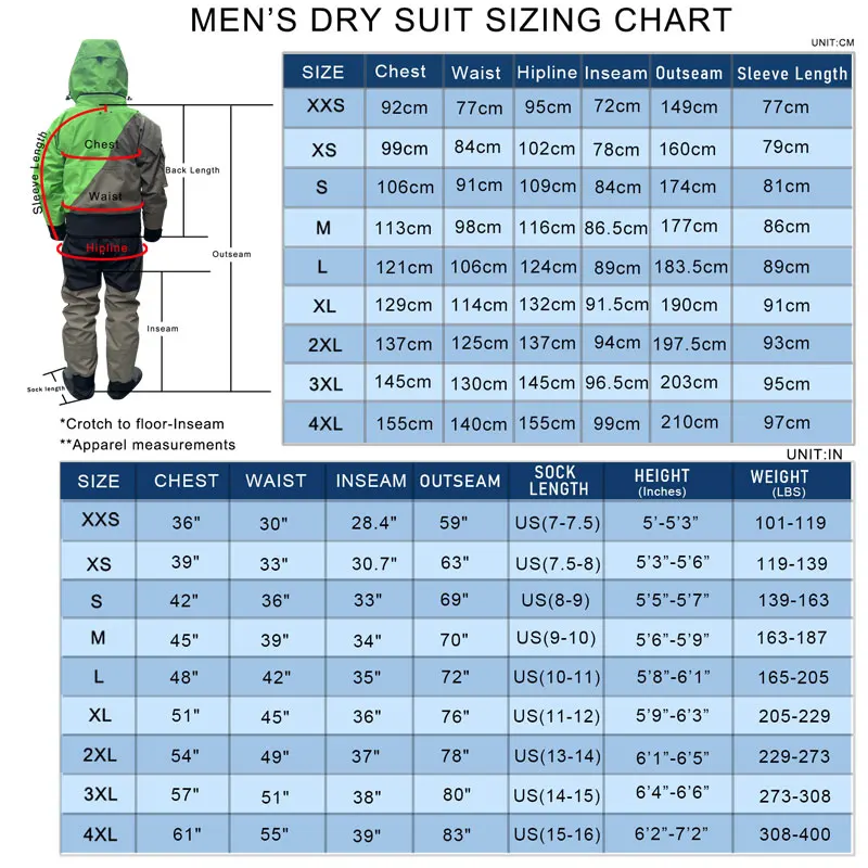 Traje seco para hombre, traje seco flotante impermeable y transpirable con capucha desmontable para agua fría, kayak, pesca, natación, navegación, Rafting - imagen 2