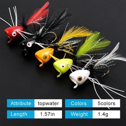 Poppers para black bass – Señuelos de superficie a mosca