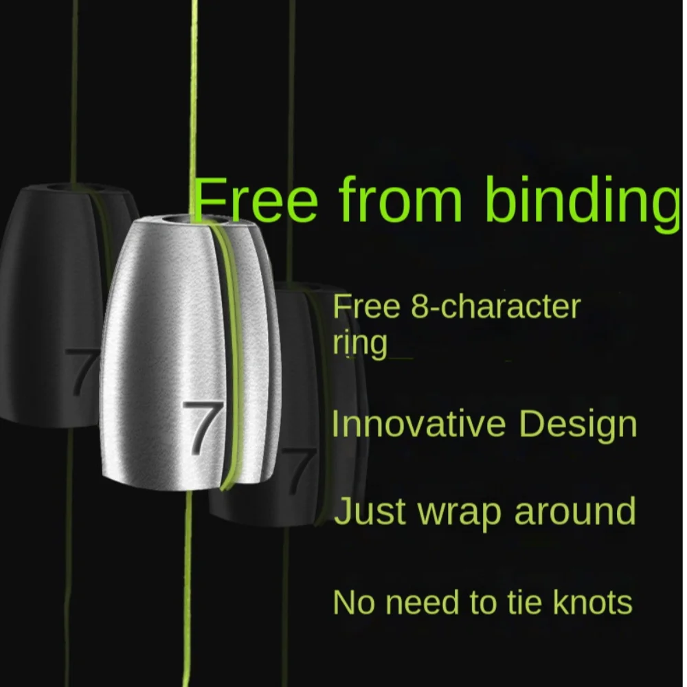 Plomo de pesca con ranura, 10 Uds., 3,5g/5g/7g/10g/14g, peso de pesca de carpa, peso de plomo, plomo de peso de pesca - imagen 4