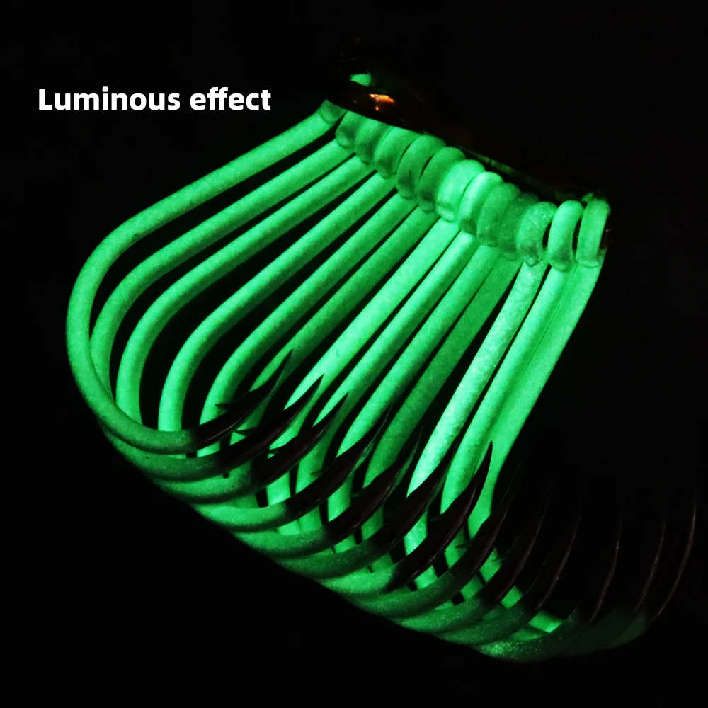 ZYZHE Anzuelos Chinu Fluorocarbono para pesca nocturna de carpa - imagen 5
