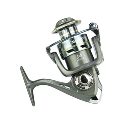 Carrete spinning profesional ultraligero CNC – Ratio 5.2:1, arrastre 20kg