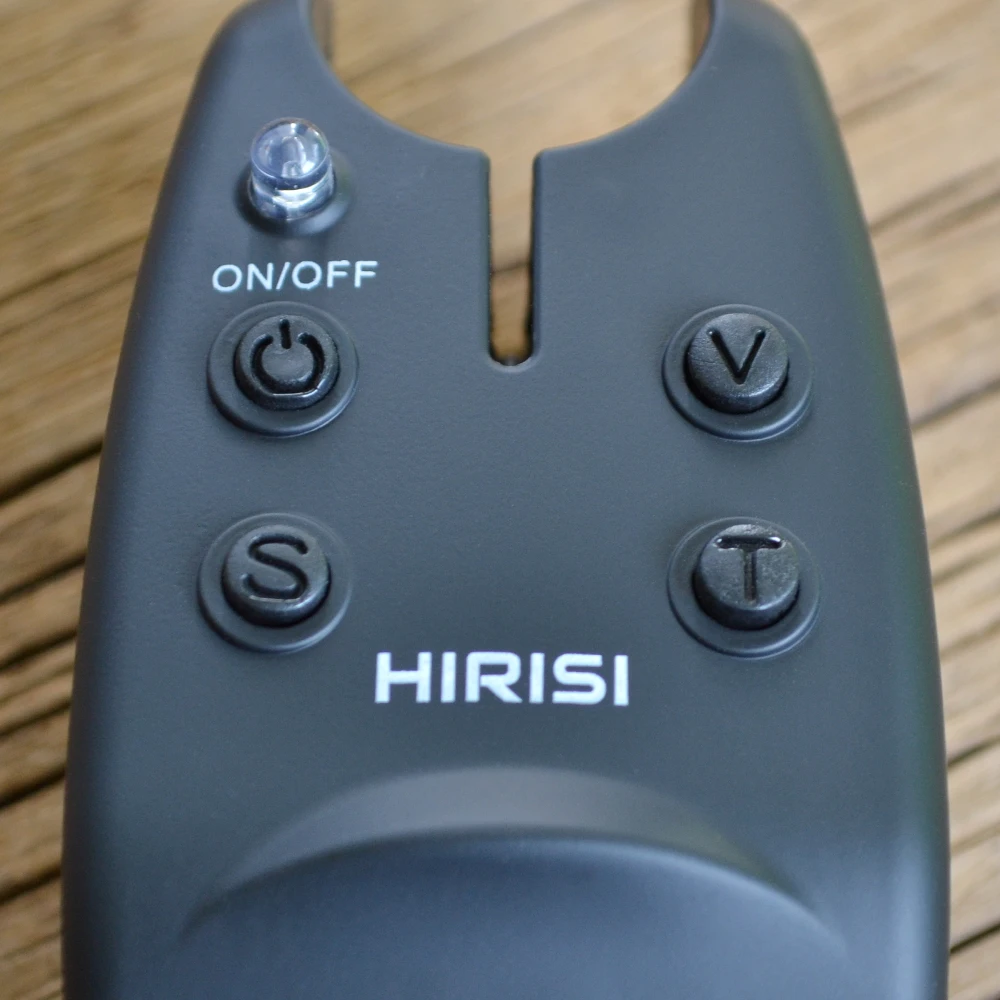 Hirisi-alarma de mordedura de pesca de carpa con luz LED, indicador de alarma de pesca, equipo de aparejos de pesca - imagen 3