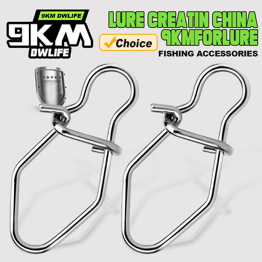 9KM Duo Lock Broches Rápidos Acero Inoxidable para Crankbait