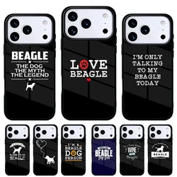 Funda iPhone Cachorro Beagle – Carcasa Trasera para Modelos Pro Max