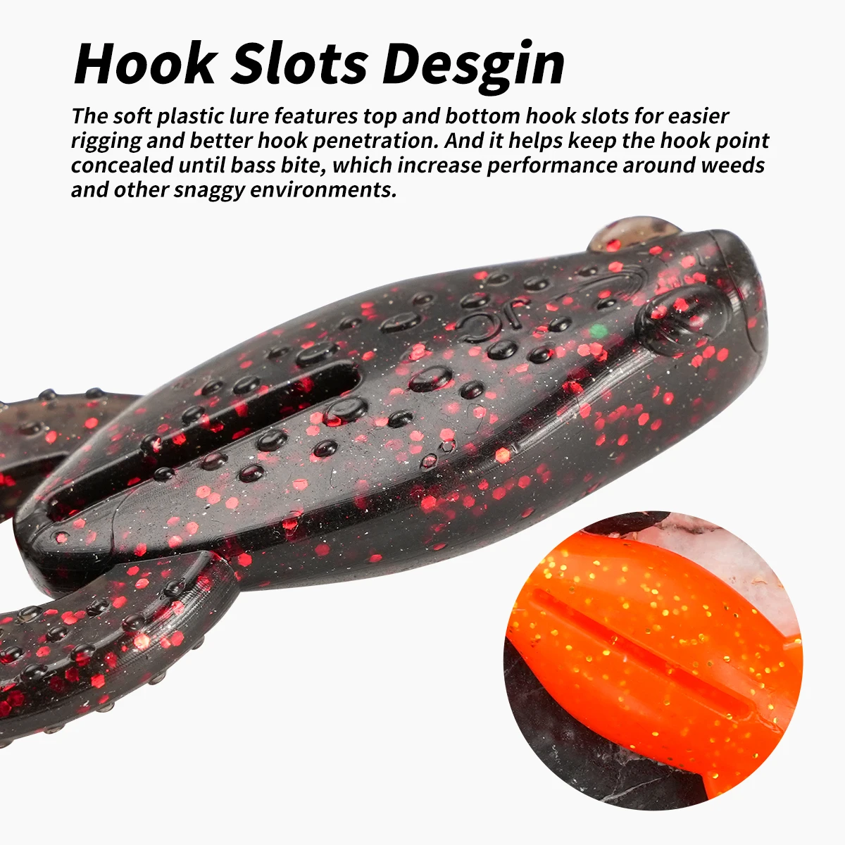 Johncoo señuelo suave señuelo de rana 7cm 10cm alta calidad Topwater flotante estilo rana cebo de pesca señuelo suave señuelo de pesca - imagen 3