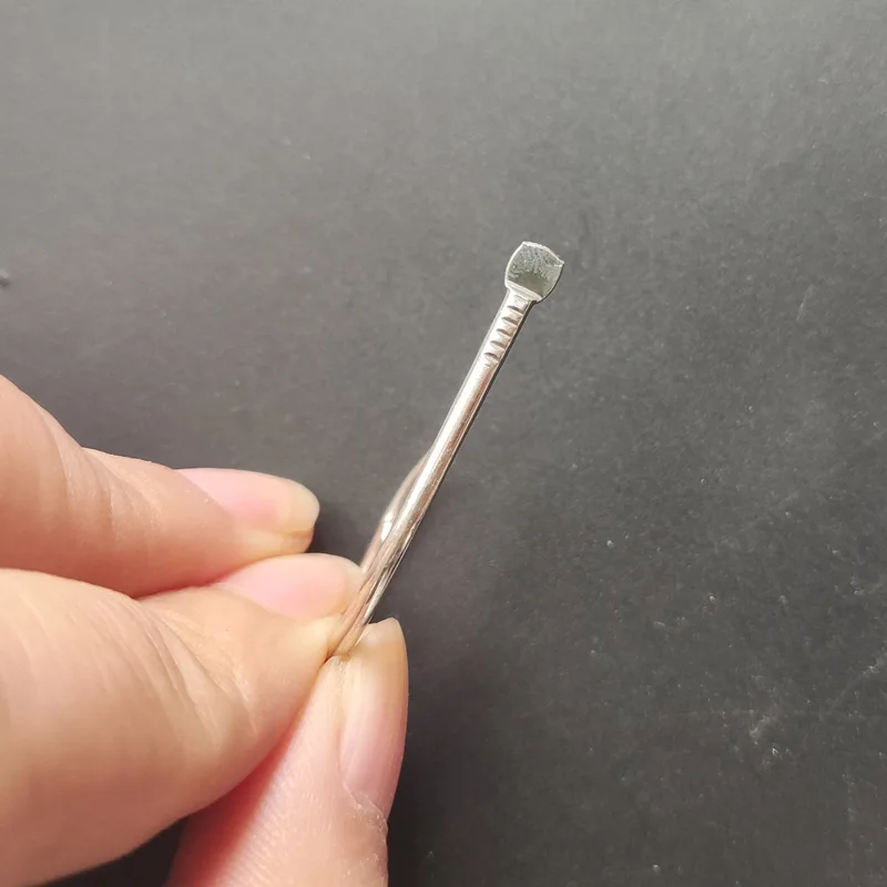 100 Uds. Placa de hierro de vibración lenta, anzuelo grande reforzado, estaño brillante, señuelo de agua salada, anzuelo de mar, aparejos de Pesca, accesorio de Pesca - imagen 5