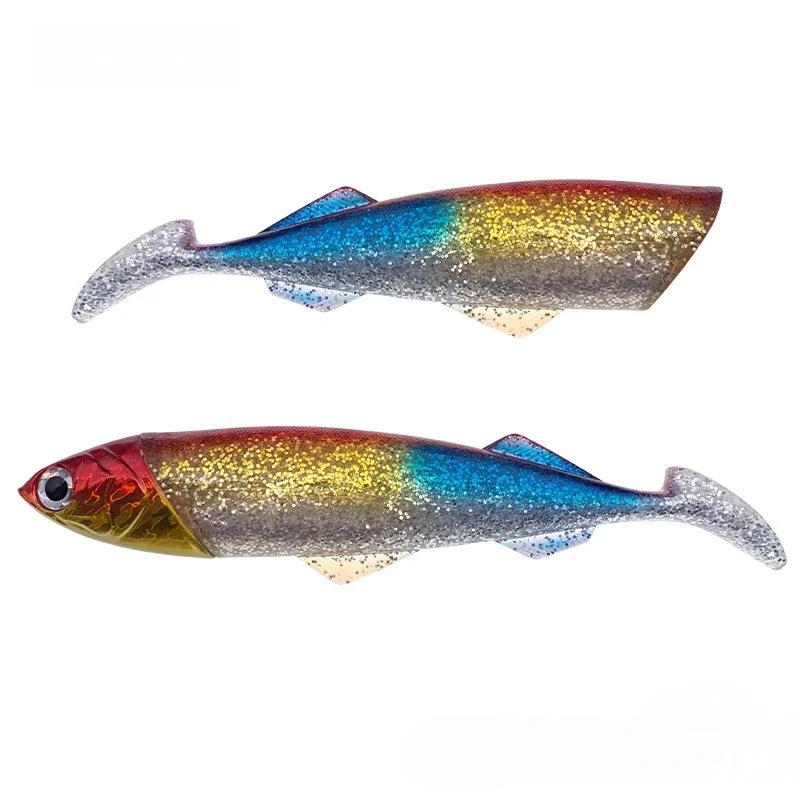 Señuelo de Pesca suave de pez grande, 26cm, 415g, Jigging, Trolling, para agua salada, aparejos de Pesca de mar, Wobblers, cebo Artificial, 1 ud. - imagen 2